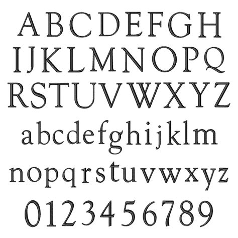 Download old goudy typeface, an old style serif font family in two weight and italic, based on the goudy old style, originally designed by frederic goudy for atf in 1915. Goudy Old Style Font Embroidery Alphabet from Embroidery ...