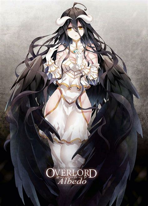 Overlord Albedo In Manga Anime Albedo Anime