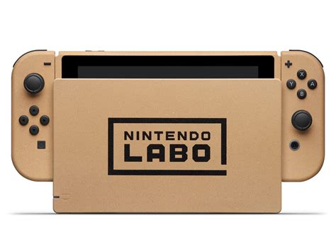 Photos Of The Cardboard Themed Switch From The Nintendo Labo Contest