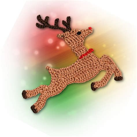 Ravelry Reindeer Applique Pattern By Elaine Dangels