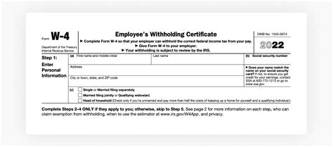 W4 Form Employees Withholding Certificate Pdffiller Blog