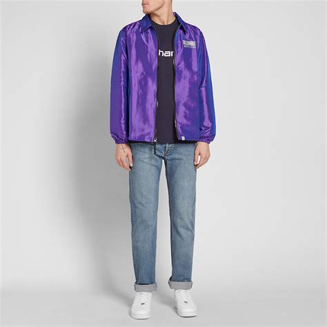 Billionaire Boys Club Iridescent Zip Jacket Purple End Uk