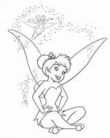 Tinkerbell Peter Pan Coloring Party sketch template