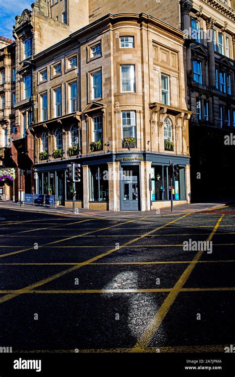 Grey Street Hotel Grey Street Newcastle Upon Tyne England Stock