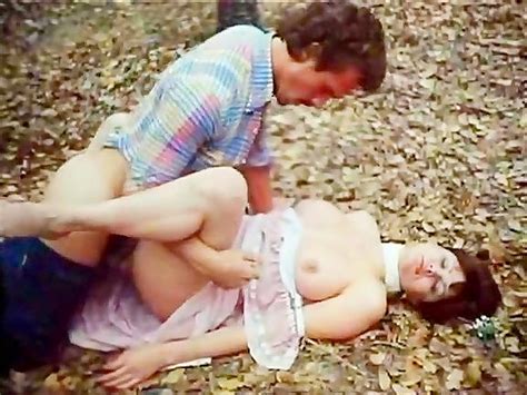 Desiree Cousteau Joey Silvera In Classic Porn Scene With Threesome In The Forest