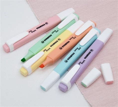 Stabilo Swing Cool Pastel Highlighter Pens Disponible En Etsy