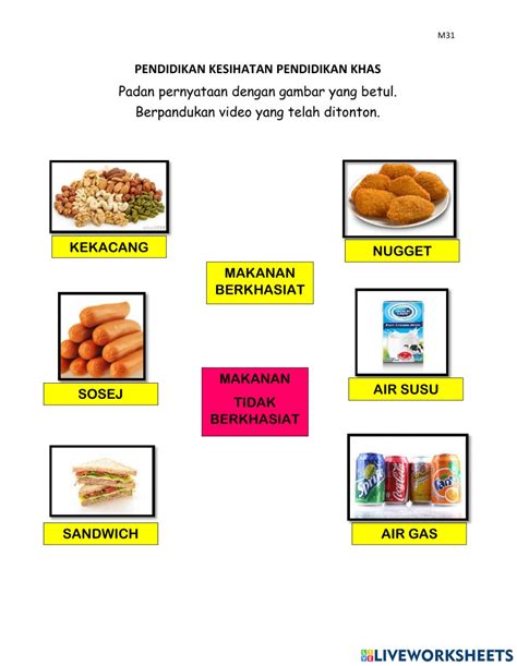 Ejercicio Interactivo De Pendidikan Kesihatan Tahun Unit The Best