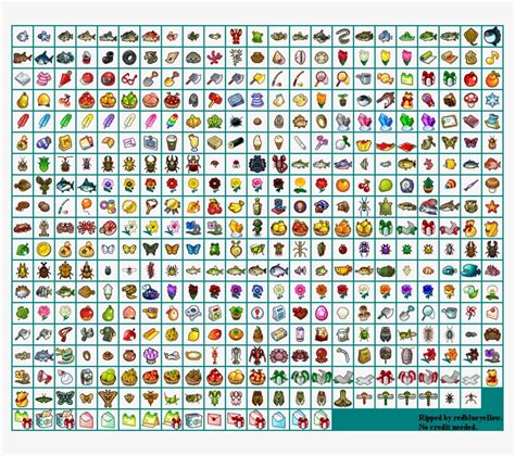 Maybe you would like to learn more about one of these? Item Icons - Animal Crossing Sprite Sheet - 784x648 PNG ...