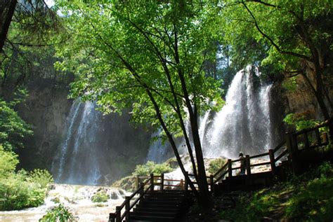 Panda Lake Waterfall Is Back Jiuzhai Valley National Park