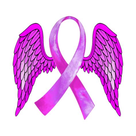 Pink Ribbon Wings Angel Pink Ribbon Wings T Shirt Teepublic