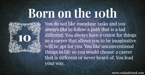 Enter your date of birth to calculate the exact day of the week you were born. What Does Your Birth date Say About Your Career? - Born on ...