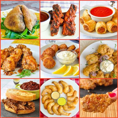 Here's our list of great recipe links 45 Great Party Food Ideas - from sticky wings to elegant ...