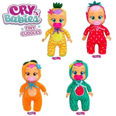 Cry Babies Tiny Cuddles Tutti Frutti Pia Ella Angie Mel Timmi