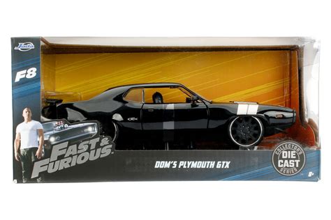 Fast And Furious 8 Doms Plymouth Gtx 124 Scale