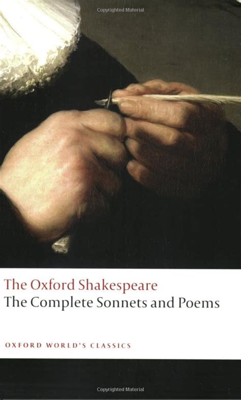 The Complete Sonnets And Poems Oxford World S Classics Amazon De