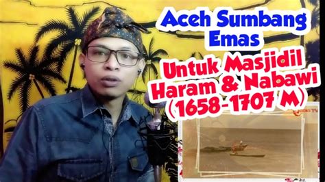 Reaction Aceh Sumbang Emas Ke Negri Arab Untuk Masjidil Haram Dan