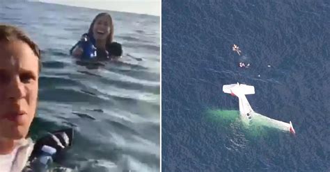 Survivors From A Small Plane Crash Filmed Their Rescue While Being