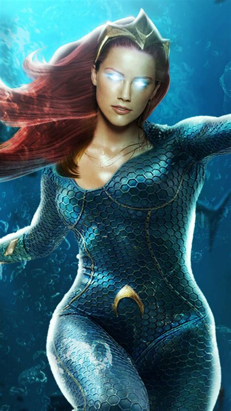 Wallpaper Amber Heard Aquaman Mera