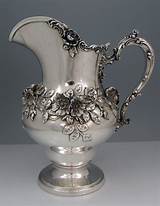 Antique Sterling Silver Pitcher Images