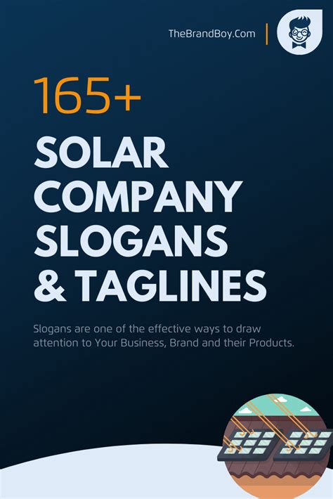325 Catchy Solar Energy Slogans And Taglines Thebrandboy