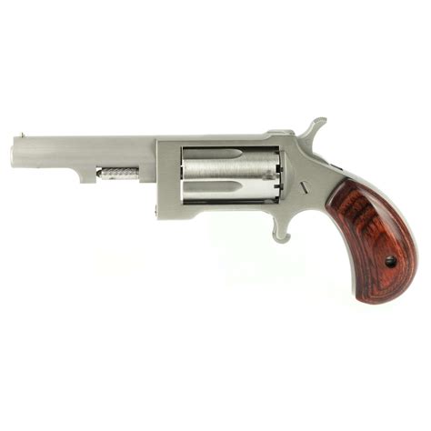 Naa Sw250 Sidewinder 22 Mag 5rd 250 Stainless Steel Rosewood Birds