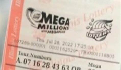 Prizes For Mega Millions Numbers