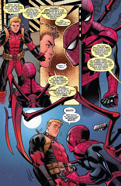 spiderman deadpool 17 2017 marvel spiderman spiderman comic marvel comic character