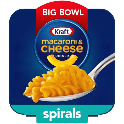 Kraft Spirals Original Mac N Cheese Macaroni And Cheese Cups Easy