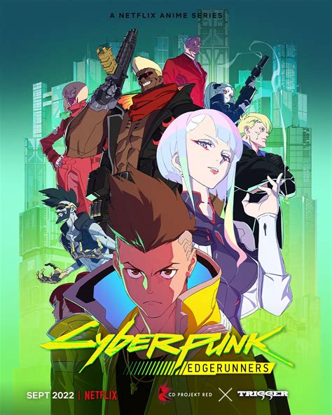 Wallpaper Cyberpunk Edgerunners Netflix Tv Series Anime Vertical