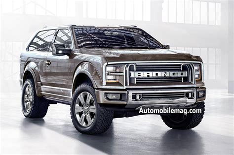 Official Ford Ranger Bronco Coming Back Automobile Magazine