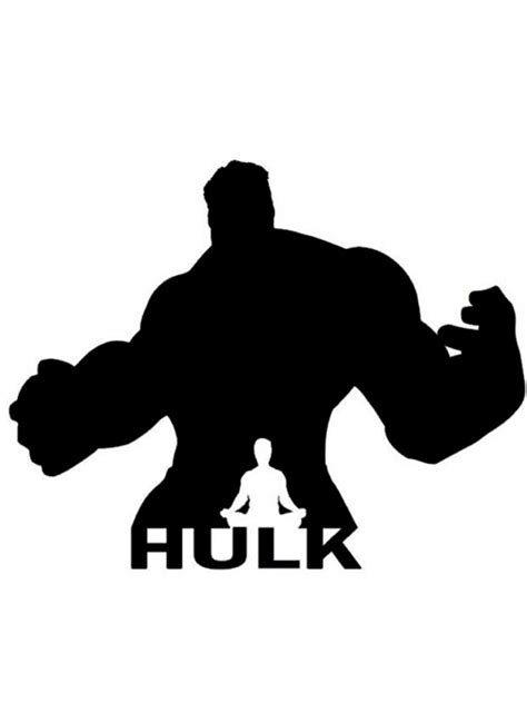 Incredible Hulk Stencil