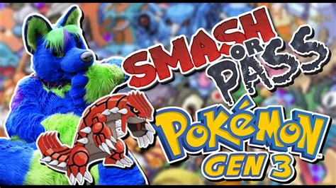 Smash Or Pass Pokemon Gen 3 Youtube