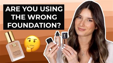 How To Pick The Right Foundation Choosing Foundation 101 Youtube