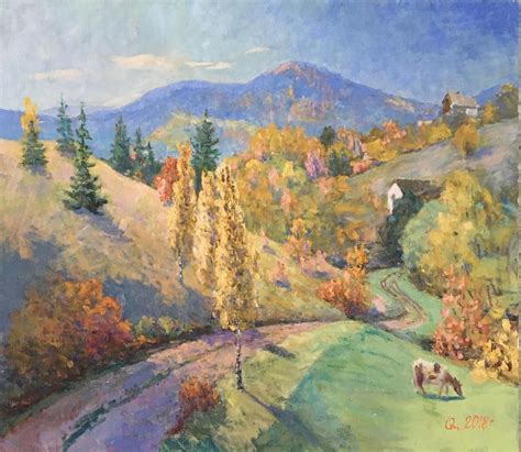 Original Landscape Oil Painting Impressionist Oil On Canvas Etsy
