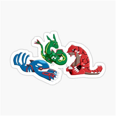 Groudon Stickers Redbubble