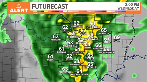 St Louis Weather Forecast Storms Rain And Wind On Wednesday Ksdk Com