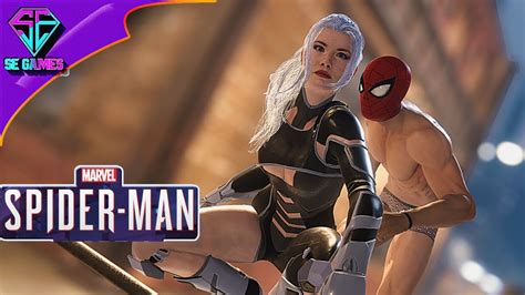 Marvels Spider Man Pc Black Cat Mod New Suit Youtube
