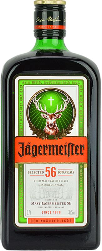 Personalised Jagermeister Herbal Liqueur Engraved Bottle Engravedrinks