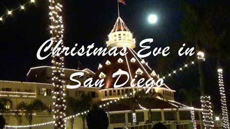 The san diego dinner cruise has you covered, to ensure all guests enjoy an evening of wining and dining! Christmas Eve in San Diego 2015 - YouTube