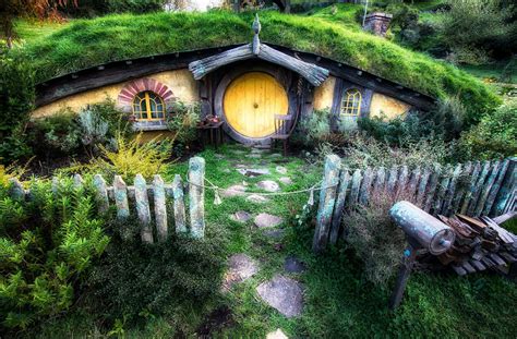 Hobbit House From Lord Of The Rings By Michael Matti Hobbit House
