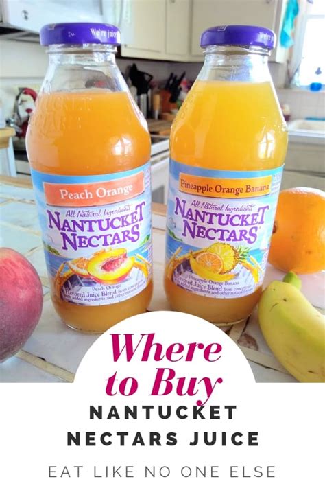 Where to Buy Nantucket Nectars - Eat Like No One Else