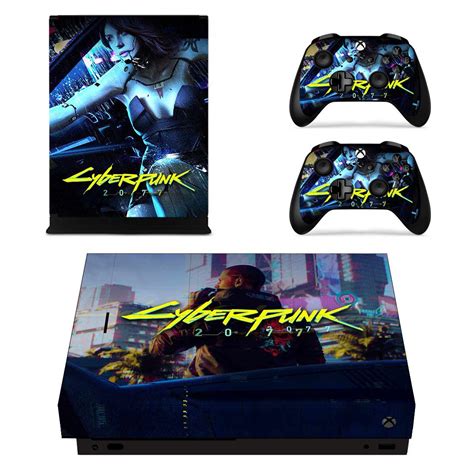 Power your dreams with us! Cyberpunk 2077 Skin Sticker for Xbox One X - ConsoleSkins.co