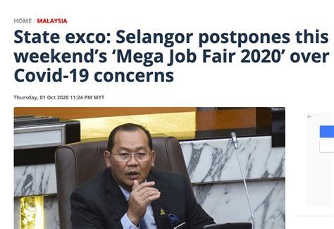 Jobzella is the first career mega mall and professional network for all talents, we help you to find your dream all your preferred jobs in selangor are now in your hands. Malay Mail : Selangor postpones this weekend's 'Mega Job ...