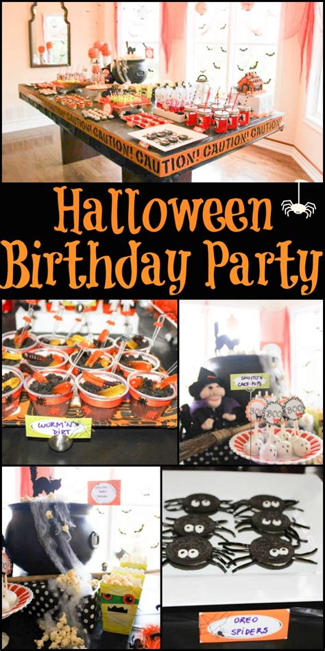 Halloween Birthday Party Design Dazzle
