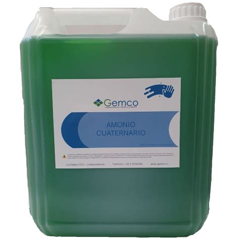 Amonio Cuaternario Concentración 800 ppm GEMCO