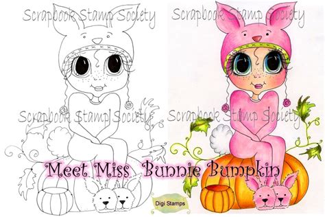 Instant Download My Besties ~ Bunny My Besties Tm ~ Dolls Digi Stamp