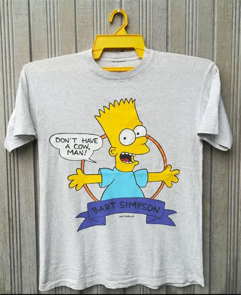 The Simpsons Vintage Bart Simpson T Shirt Grailed