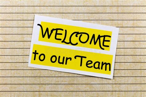 Welcome Team Business People Teamwork Happy Office Group Positive