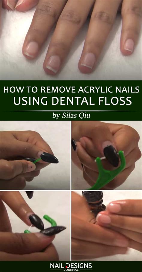 So if you want to remove the gel polish of natural nails, please use the nail polish remover pads instead of a nail drill to avoid damage to the nail bed. Learn How To Remove Acrylic Nails | NailDesignsJournal
