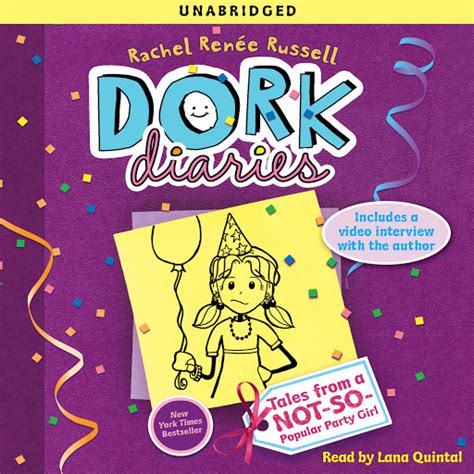 Dork Diaries 2 Tales From A Not So Popular Party Girl By Rachel Renée Russell Audiobooks On